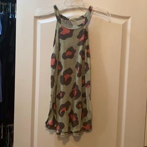 Leapord print tank